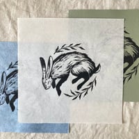 Image 5 of Gravitate Linocut Print