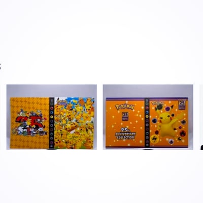Image of 25th anniversary Tomy OG Binder Imported