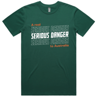 Serious Danger t-shirt - jade