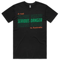 Serious danger t-shirt - black