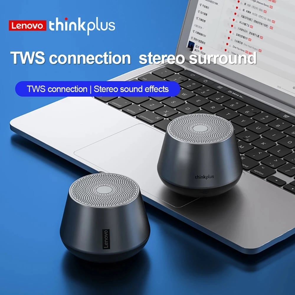 Lenovo K3Pro Portable Wireless Speaker BT 5.0 Mini Outdoor Loudspeaker HiFi Stereo Sound Subwoofer