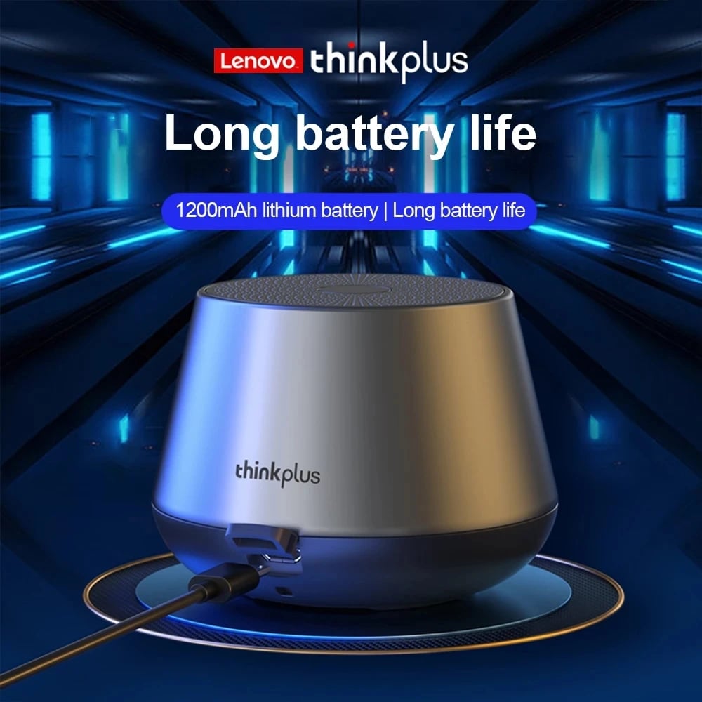 Lenovo K3Pro Portable Wireless Speaker BT 5.0 Mini Outdoor Loudspeaker HiFi Stereo Sound Subwoofer