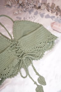 Image 5 of The "Empress" Top (Olive Green)