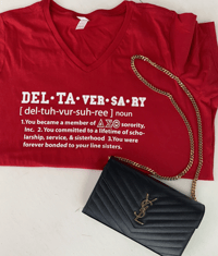 DELTA- Versary DefinitionT-shirt 