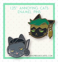 Image 1 of Annoying Cats Pins