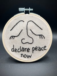 peace thread doodle
