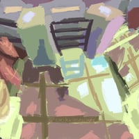 Pastel Stairway (4R Print)
