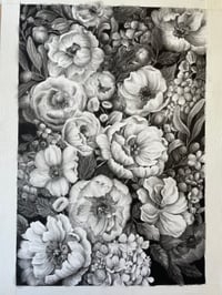 “The Garden” original art by Ness Lockyer