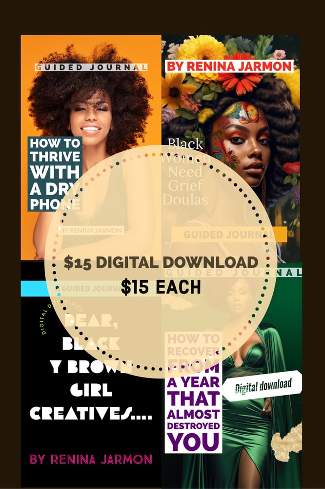 Image of Digital Downloads of Selfie Care Journals: $15 Each