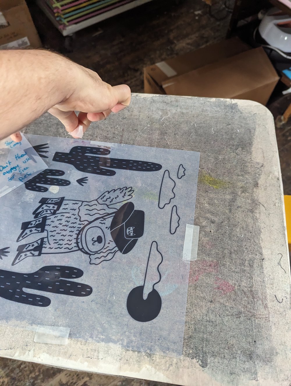 Image of Howdy PAWTNER Fitted Tee