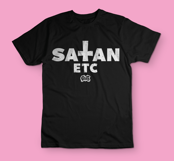 Image of 'Satan etc' - Logo shirt