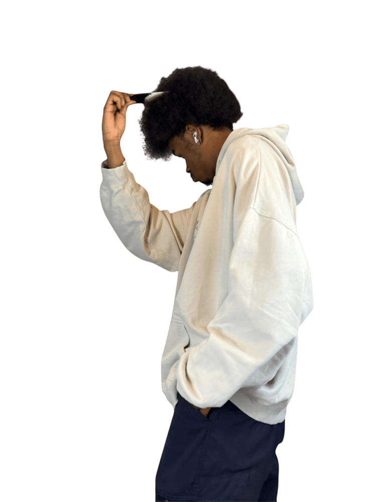 Image of Balenciaga Paris Fashion Week Blurred Hoodie
