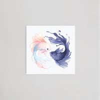 Image 1 of Fish Yin Yang PRINT