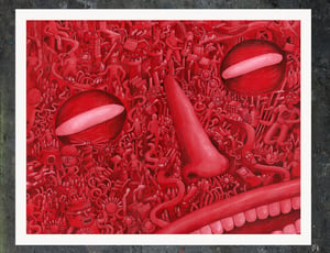 Dédale Rouge- PREORDER Print limited edition