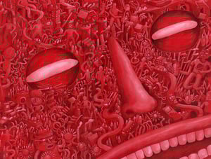 Dédale Rouge- Print limited edition