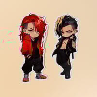 Image 2 of Stickers (transparent) - Nivan & Marcin