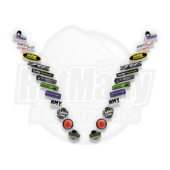 Image of RatMally StickerDrop Sponsor Stack