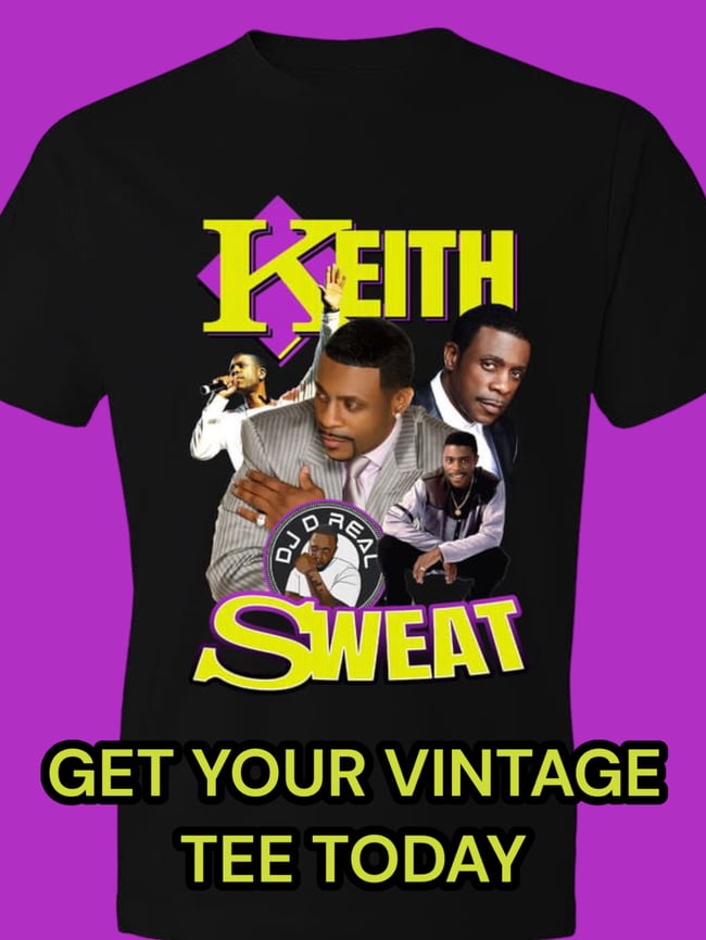 KEITH SWEAT VINTAGE 1 