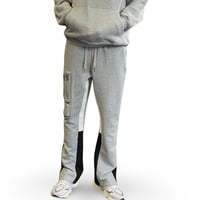 Image 1 of Flare Grey Sweatpants