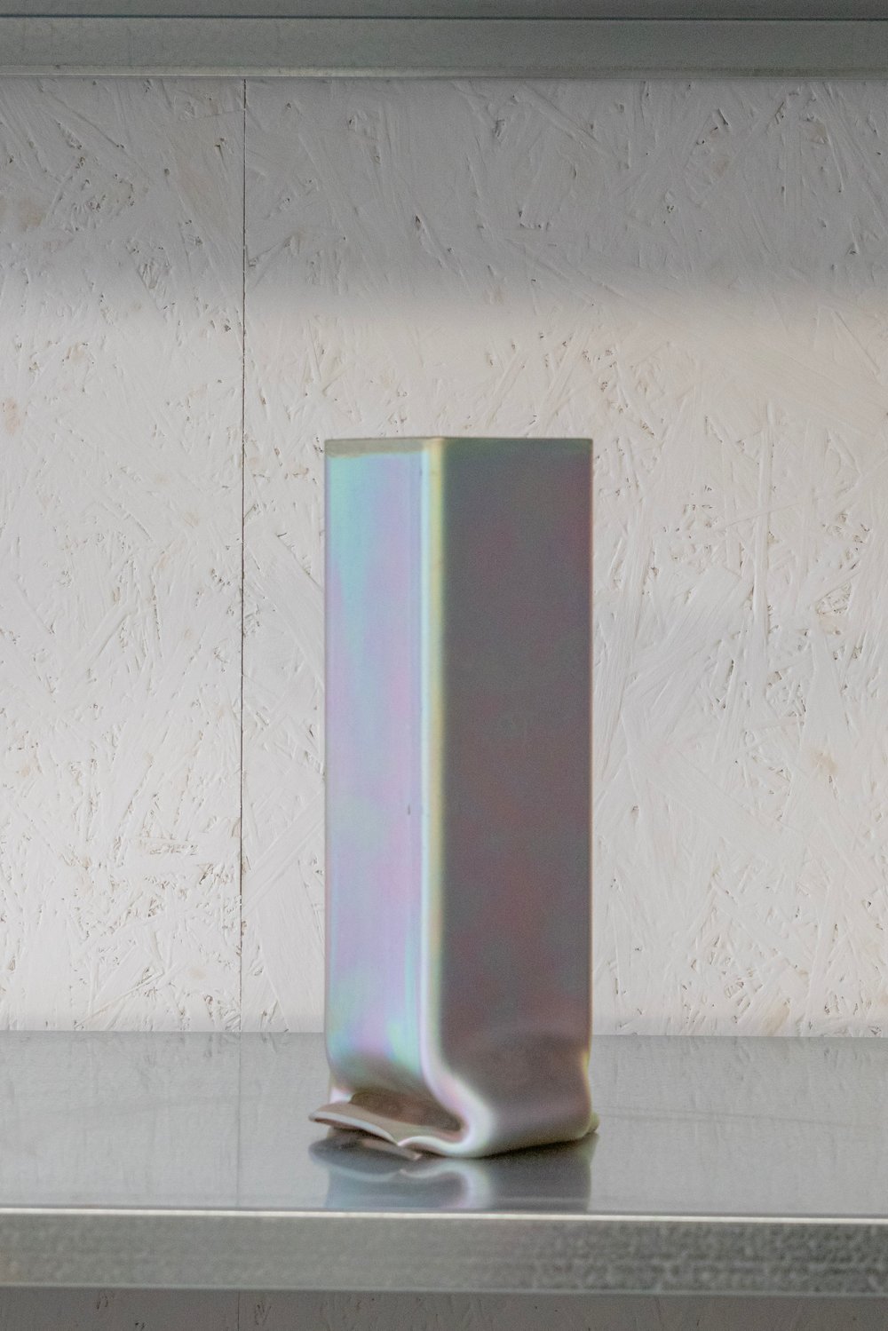 Image of SAMPLE ** Pressure Vase Square Tall, Zinc Plated #13