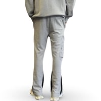 Image 4 of Flare Grey Sweatpants