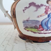 Image 3 of Lovely Weathered Lustre Hope Jug