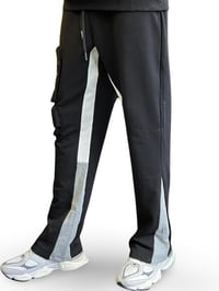 Image 4 of Flare Black Sweatpants