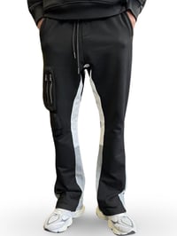 Image 1 of Flare Black Sweatpants