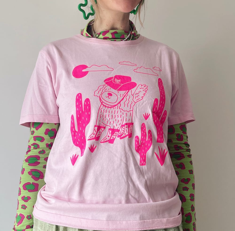 Image of Howdy PAWTNER Fitted Tee
