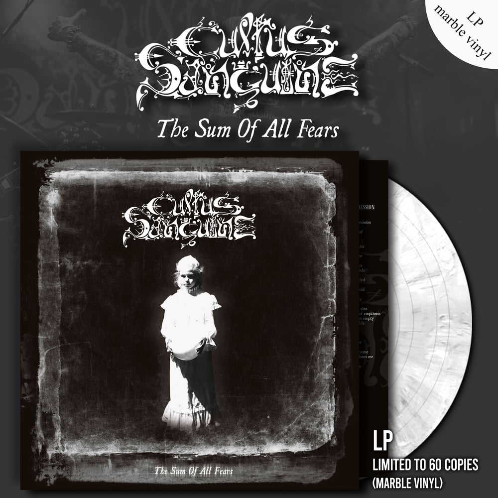 CULTUS SANGUINE "The Sum Of All Fears" LP (PRE-ORDER NOW!!!)