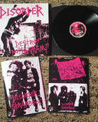 Image of DISORDER Destroy Nottingham, Live 1983 LP *restock soon*