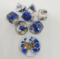 Image 3 of **PRE-ORDER** Delft Blue (D20 Standard Single, 30mm D20 Single, Full Set Simple, Full Set Intricate)