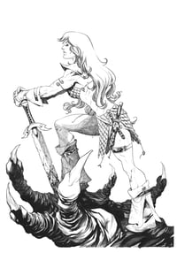 Red Sonja Cover (Unpublished)