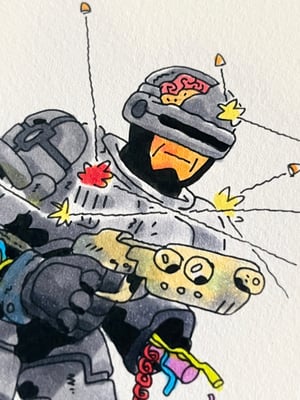 Image of Battle Damage Print