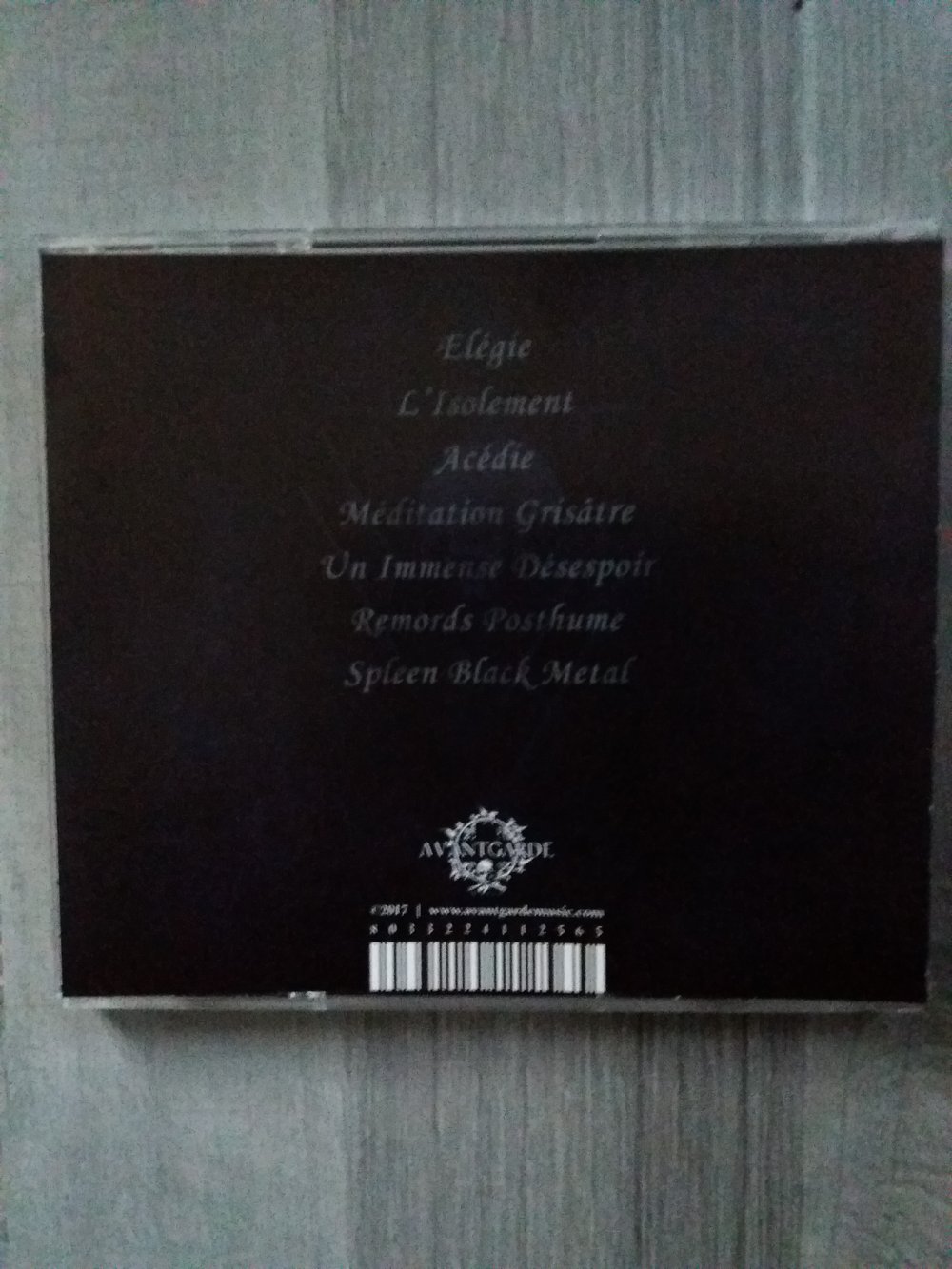 Spleen Black Metal CD
