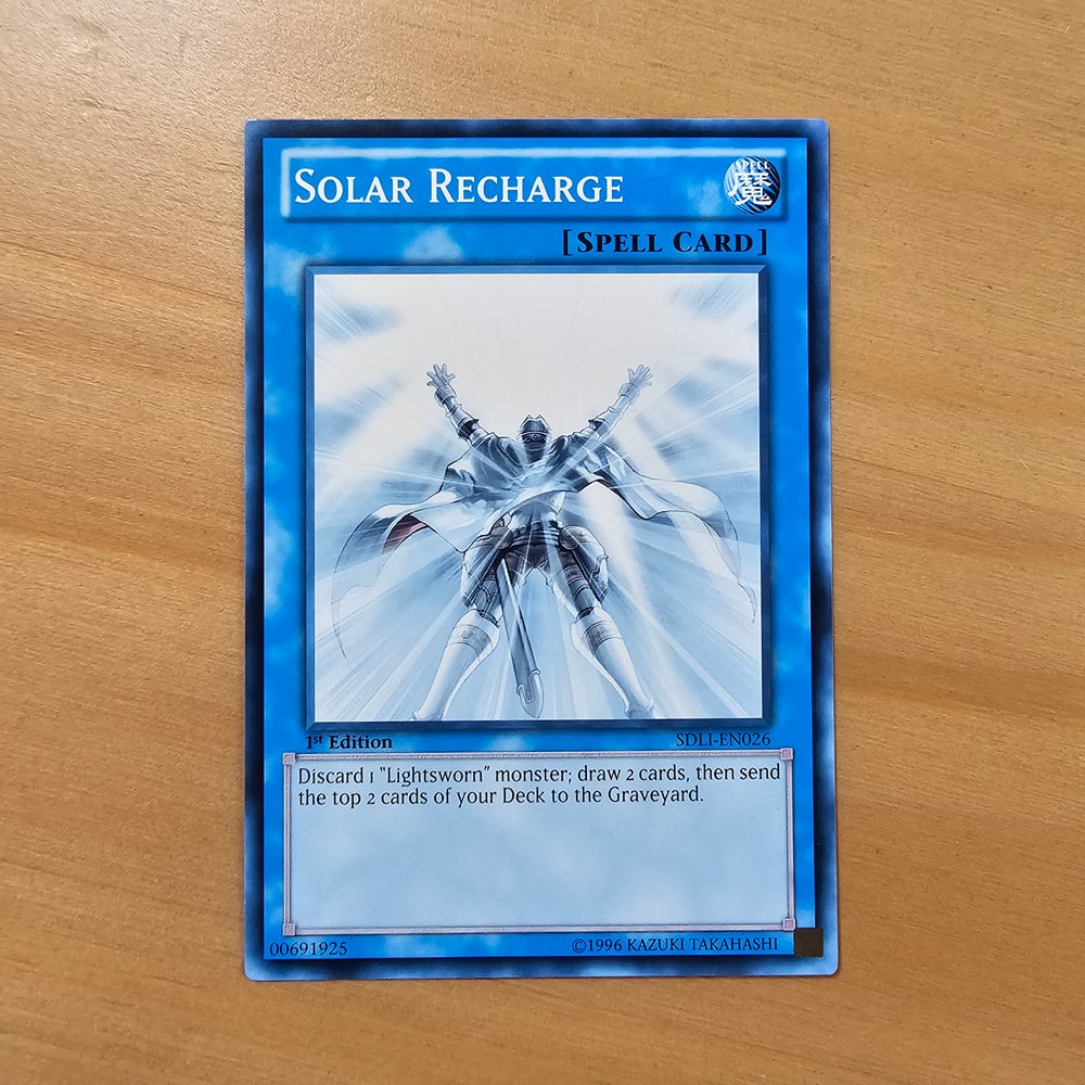artofthecards — Solar Recharge Sunbleached Card