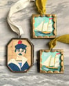 small ship no. 16 locket