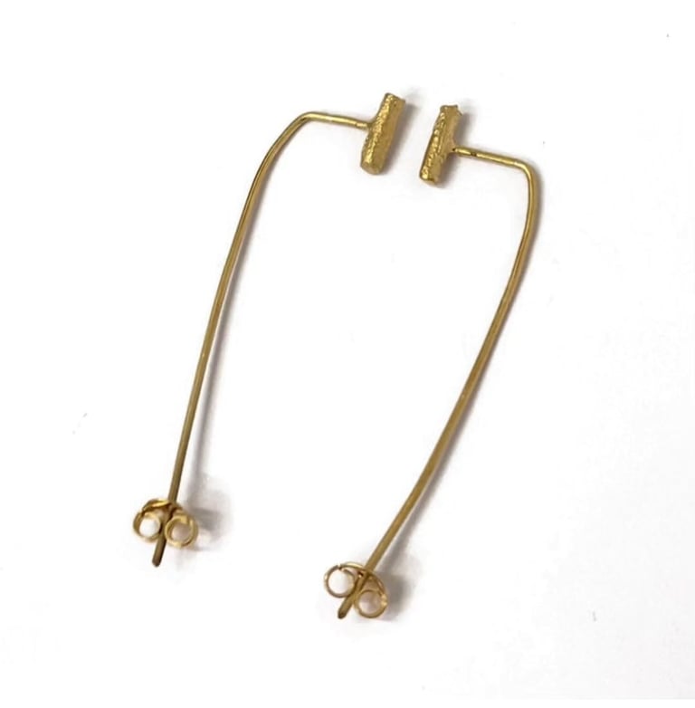 Silver Branch earrings 