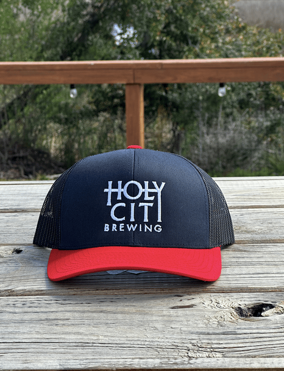 Red Brim HCB Hat