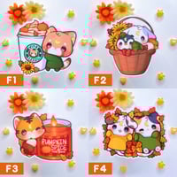 Image 6 of Fall Cozy Friends Sticker