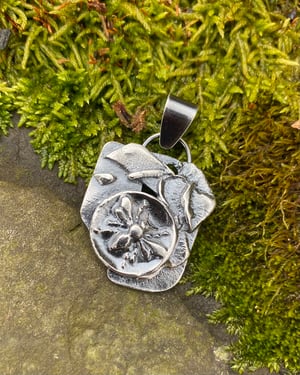 Image of BeeMelty Sterling & Fine Silver Pendant
