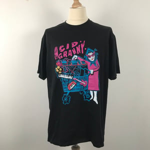 Image of Acid Granny EXTRA ELECTRIC BLUE Trolley Tee