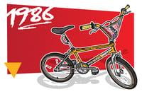 Image 2 of ILLUSTRATED BIKE POSTERS SPRING 2024