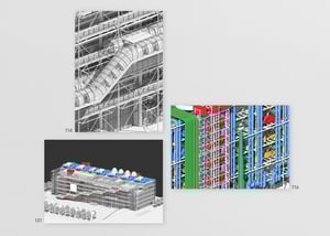 LE CENTRE POMPIDOU  10x15