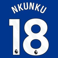 Chelsea Home 2023/24 Nkunku 18 Premier League Print