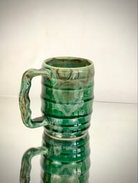 Image 2 of Dark green galaxy mug