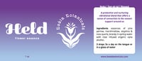 HELD - Flower Essence Formula