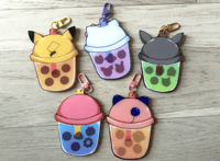 Image 3 of (SPECIALTY KEYCHAIN) BOBA SHAKER CHARMS 