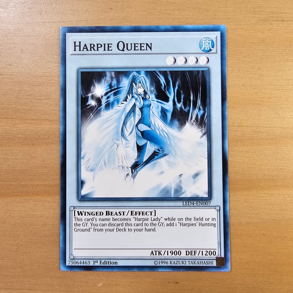 Image of Harpie Queen Sunbleached Card 