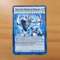 Image 1 of Odd-Eyes Pendulum Dragon Sunbleached Card 